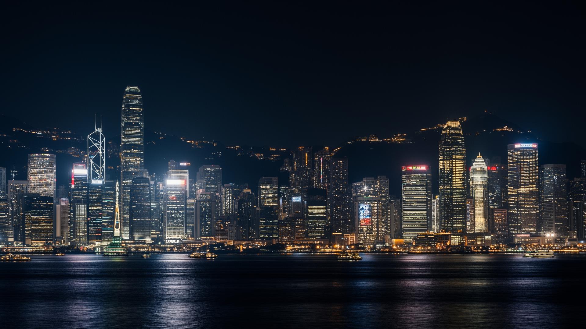 Global financial skyline